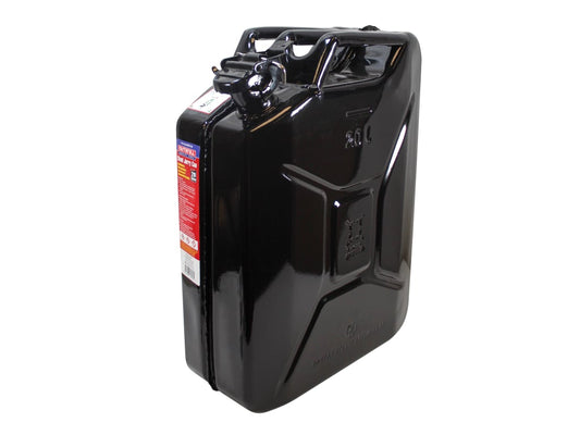 Black Steel Jerry Can 20 litre                                                  