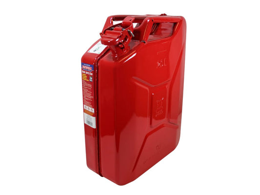 Red Steel Jerry Can 20 litre                                                    