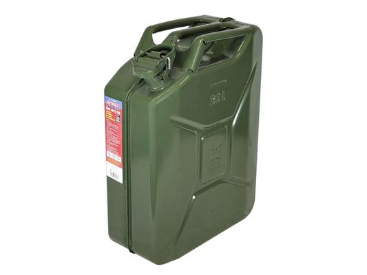 Green Steel Jerry Can 20 litre                                                  