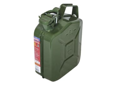 Green Steel Jerry Can 5 litre                                                   