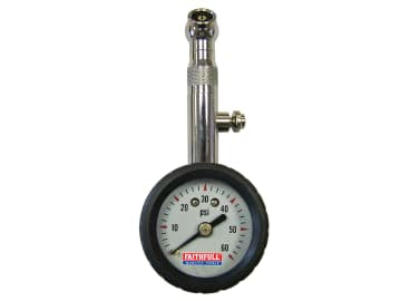 Tyre Pressure Dial Gauge 60 psi                                                 