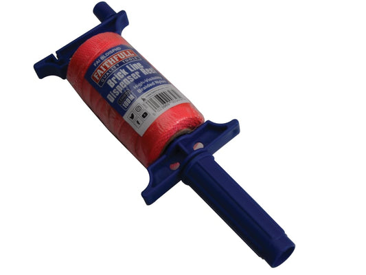 Brick Line Dispenser Reel with Hi-Vis Line 100m (330ft)                         