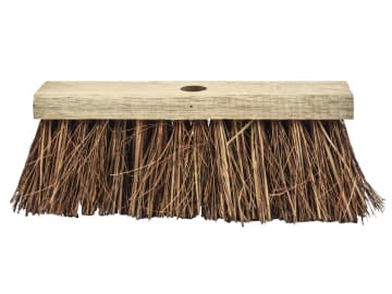 Stiff Bassine / Cane Flat Broom Head 325mm (13in)                               