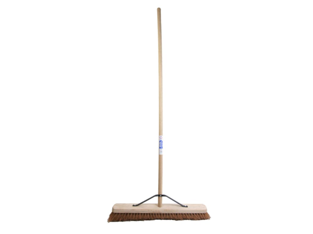 Soft Coco Broom with Stay 600mm (24in)                                          