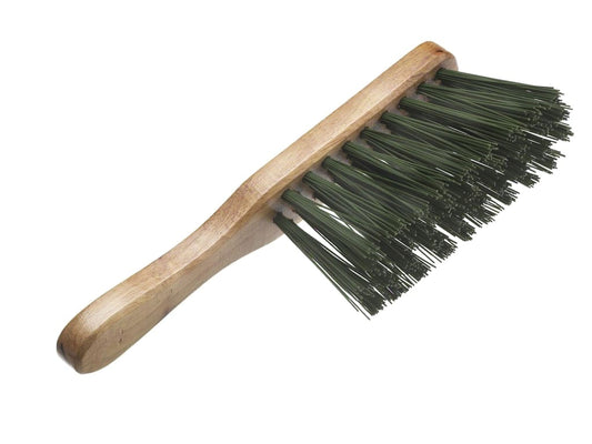 Stiff Green PVC Hand Brush 275mm (11in)                                         