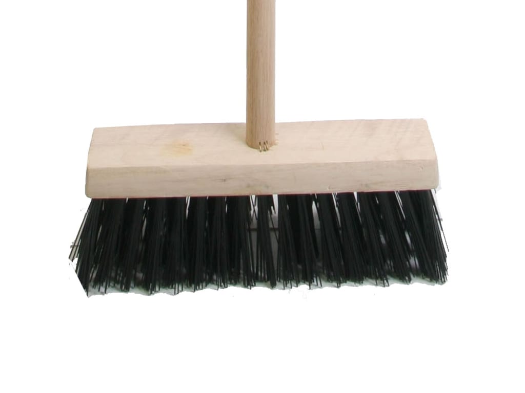 Broom PVC 325mm (13in) Head complete with Handle                                