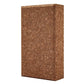 Cork block on a white background