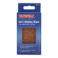 Packaged cork rubbing block with Faithfull Tools branding on a white background