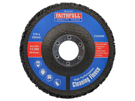 Cleaning Fleece Disc Coarse 115 x 22mm                                          