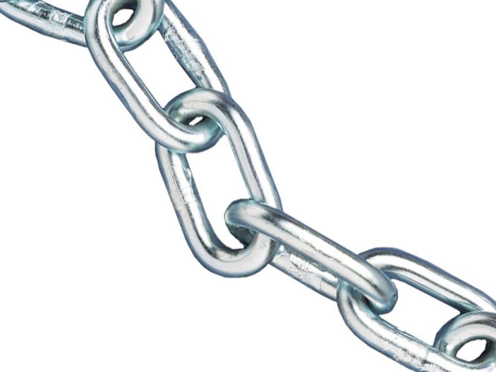 Zinc Plated Chain 2.5mm x 30m Reel - Max. Load 50kg                             
