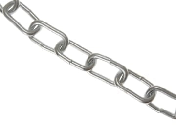 Zinc Plated Chain 5mm x 10m Box - Max. Load 160kg                               