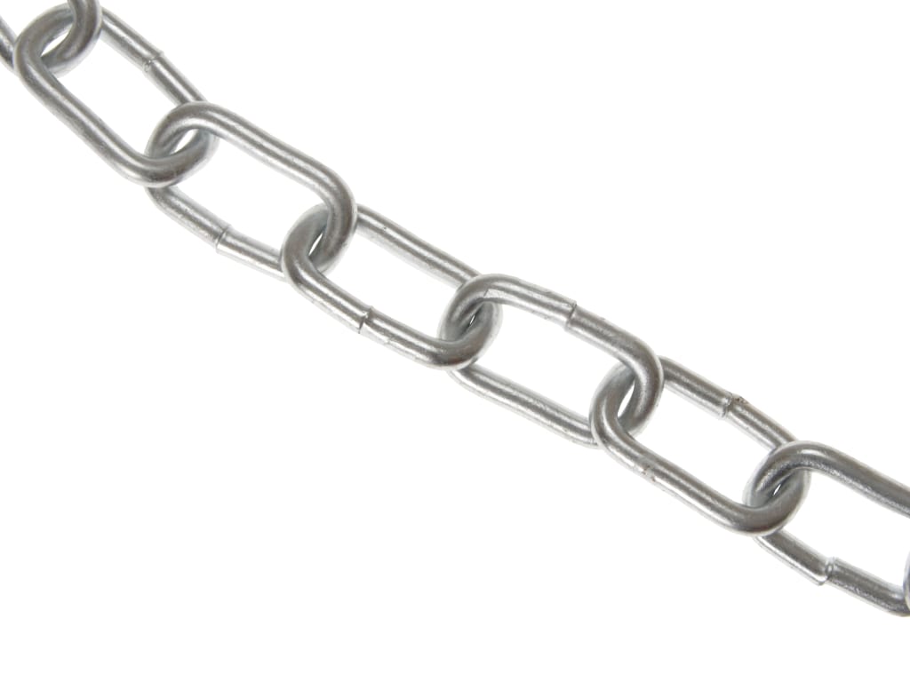Zinc Plated Chain 5mm x 10m Box - Max. Load 160kg                               