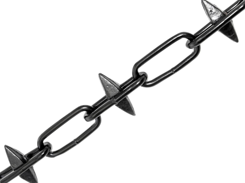 Spike Chain Black Japanned 6mm x 5m Box - Max. Load 250kg                       