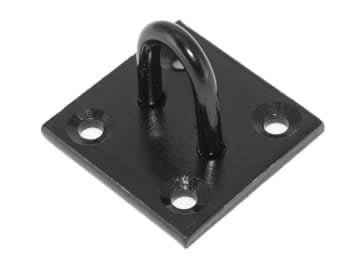 Staple On Plate - Black Japanned                                                