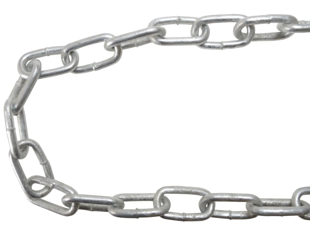Galvanised Chain Link 8mm x 10m Reel - Max. Load 450kg                          