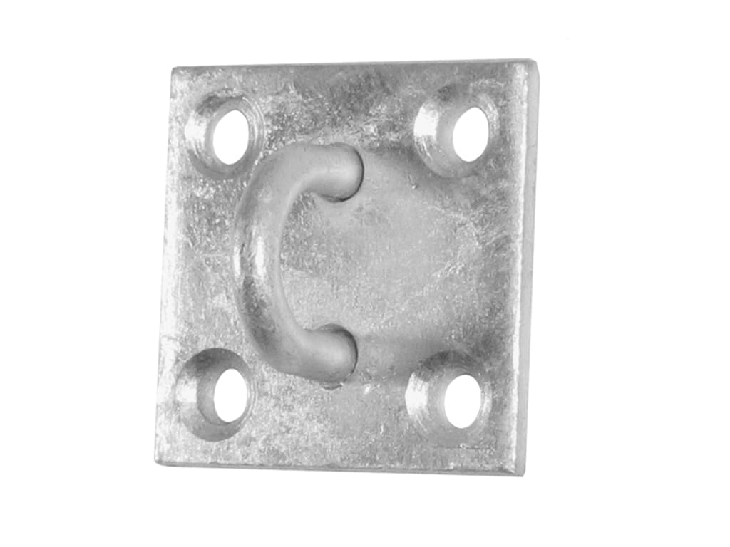 Staple On Plate - Galvanised                                                    