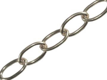 Oval Chain 1.8mm x 10m Chrome                                                   