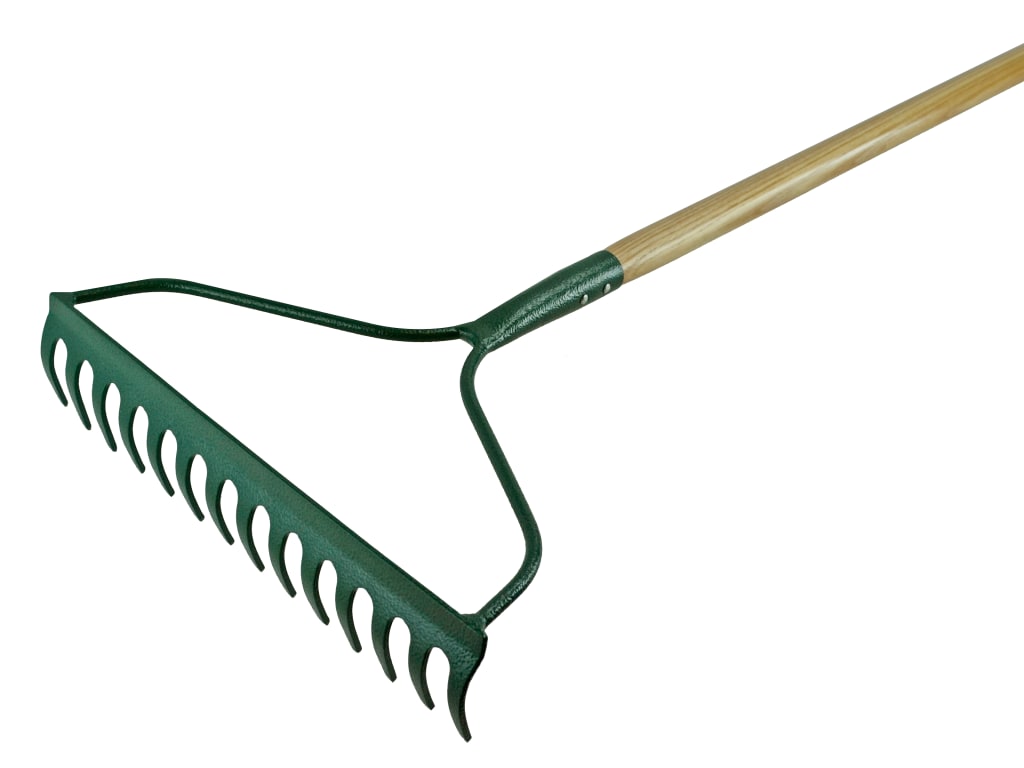 Countryman Garden Rake 14 Flat Tines                                            
