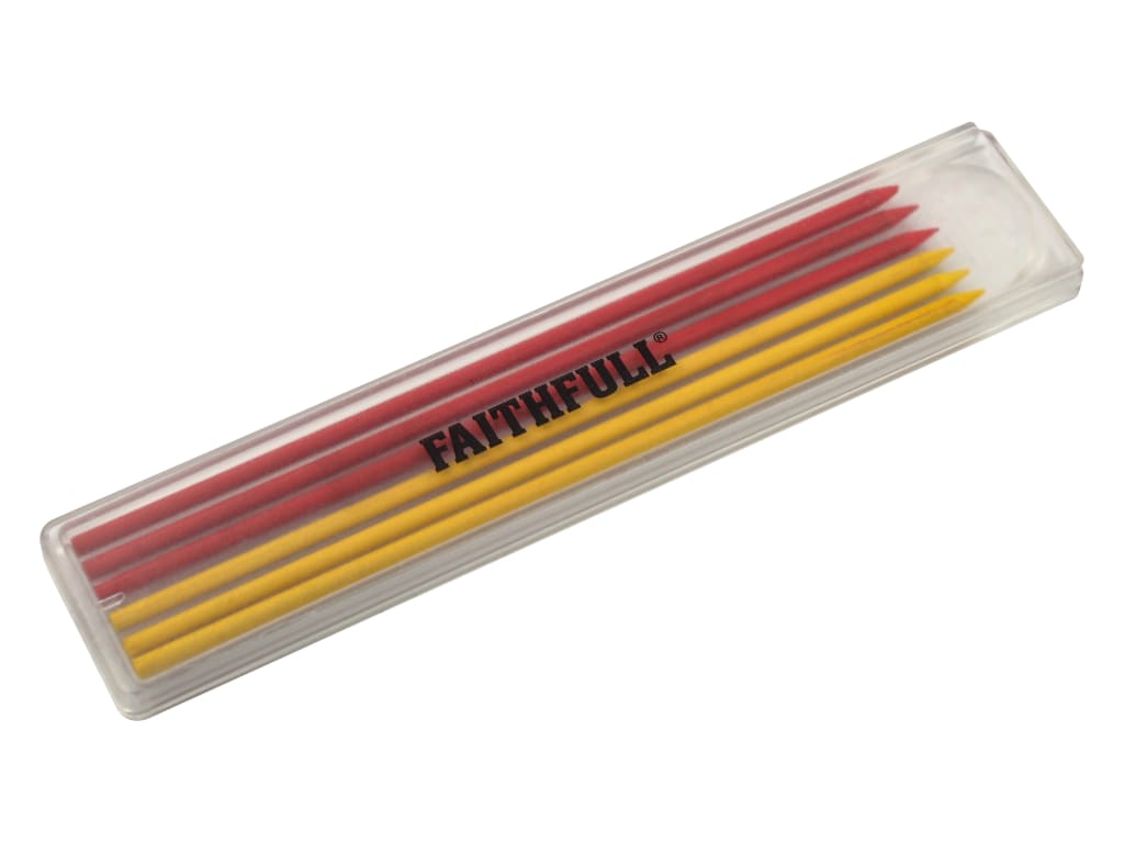 Mixed Pencil Marking Refill Pack, 6 Piece                                       