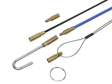 Fibreglass Cable Rod Set 15pc 10 x 330mm                                        