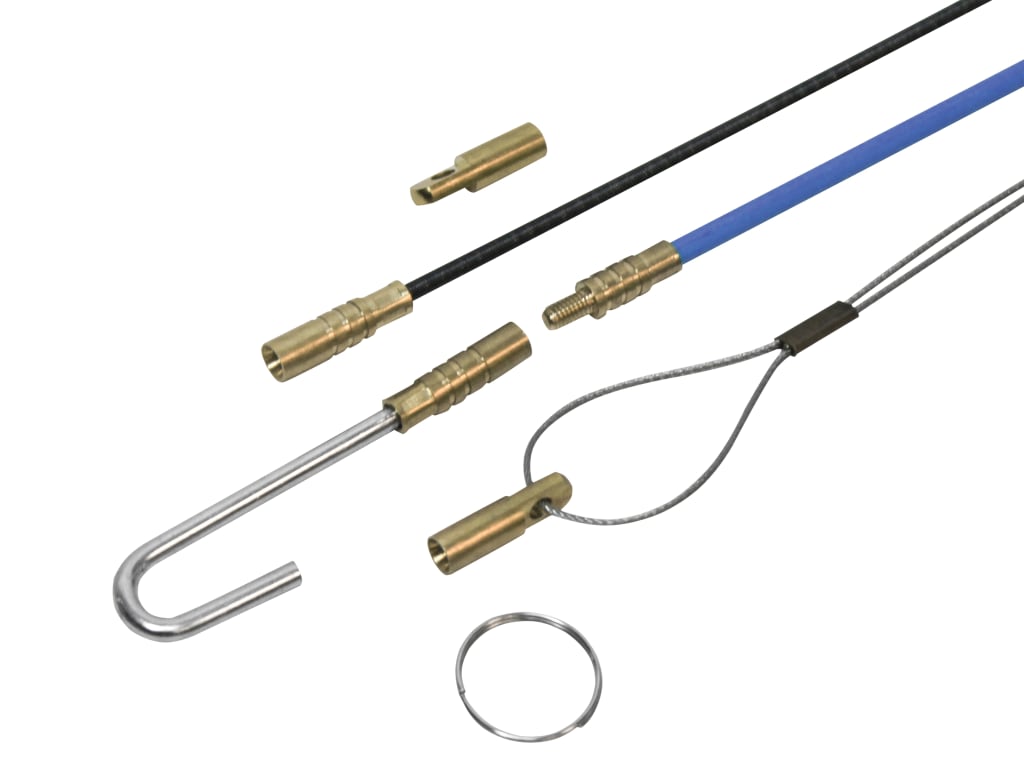 Fibreglass Cable Rod Set 15pc 10 x 330mm                                        
