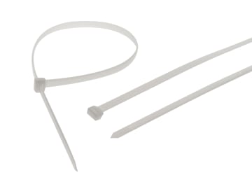 Heavy-Duty Cable Ties White 9.0 x 1200mm (Pack 10)                              