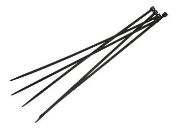 Cable Ties Black 4.8 x 300mm (Pack 100)                                         