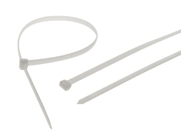 Heavy-Duty Cable Ties White 9.0 x 600mm (Pack 10)                               