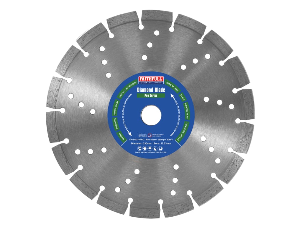 Professional Diamond Blade 230 x 22mm                                           