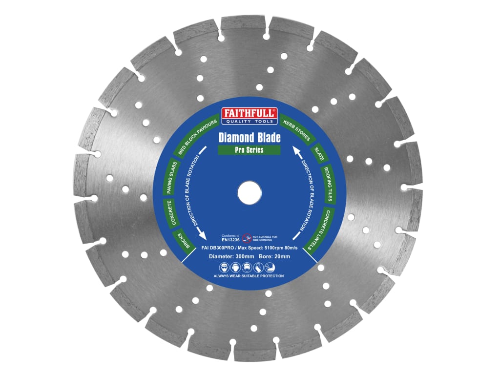 Professional Diamond Blade 300 x 20mm                                           