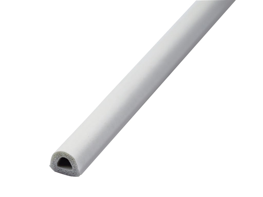 EPDM Draught Excluder White 24M 9 x 7.5mm                                       