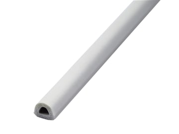 EPDM Draught Excluder White 6M 9 x 7.5mm                                        