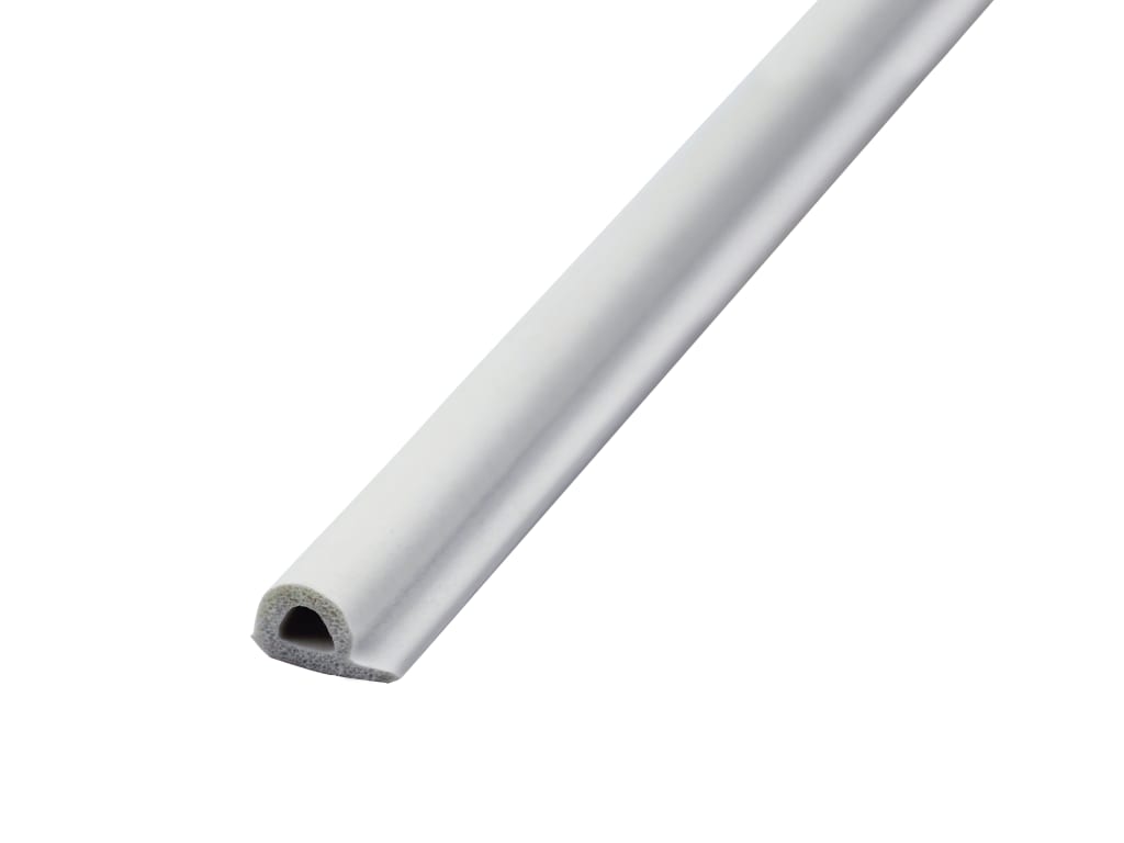 EPDM Draught Excluder White 6M 9 x 5.5mm                                        