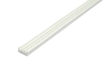 EPDM Draught Excluder White 6M 9 x 3.5mm                                        