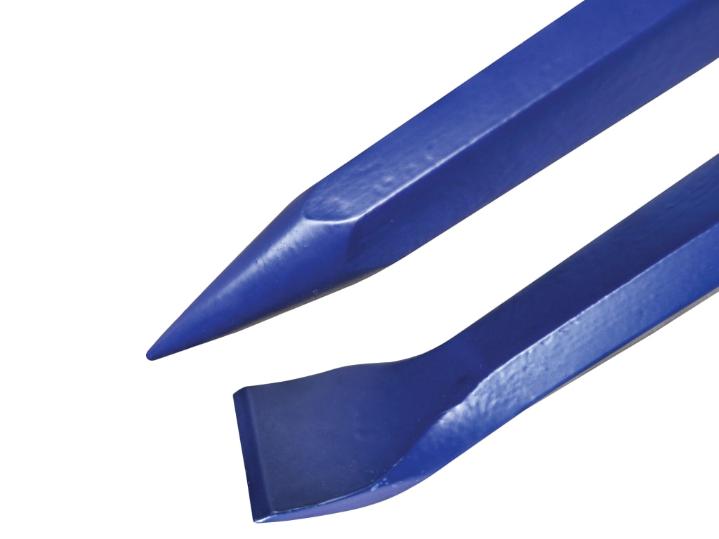 Bent Chisel Digging Bar 6.4kg 25mm x 1.5m                                       
