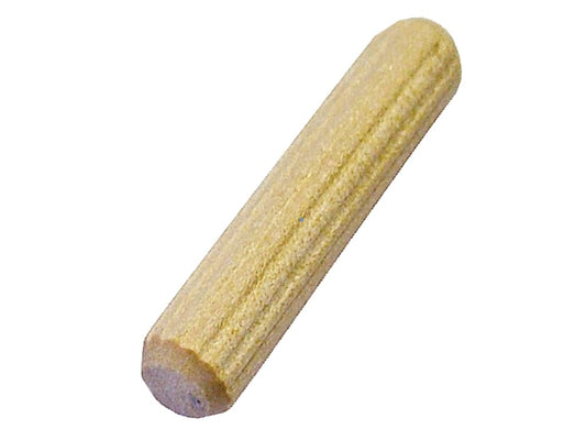 Wood Dowels Fluted 30 x 6mm (Pack 72)                                           