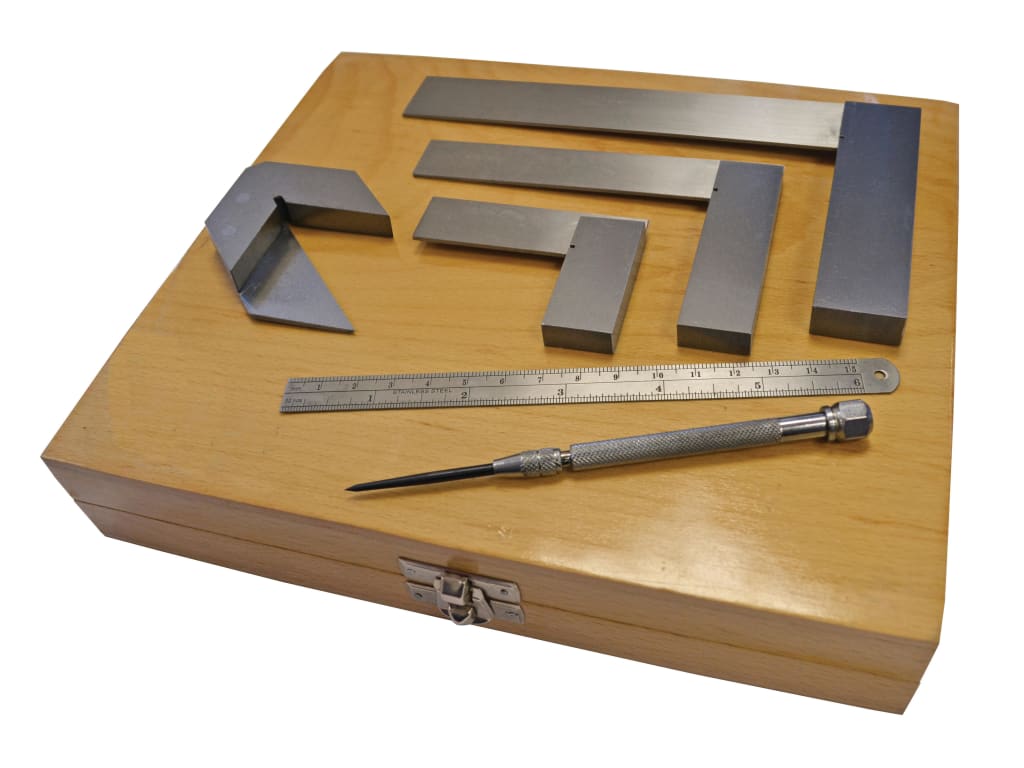 Engineer's Marking & Measuring Set, 6 Piece                                     