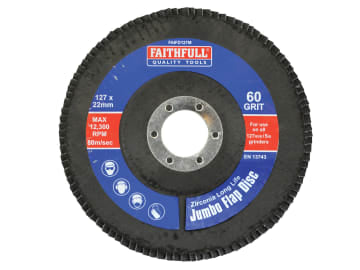 Abrasive Jumbo Flap Disc 127mm Medium                                           
