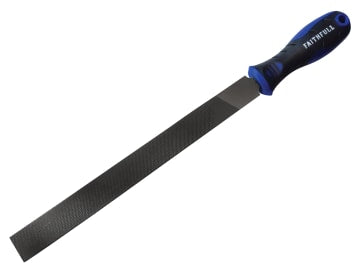 Handled Hand Bastard Cut Engineers File 250mm (10in)                            