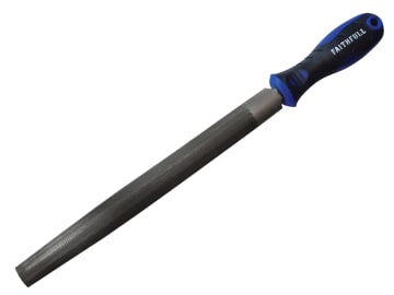 Handled Half-Round Second Cut Engineers File 250mm (10in)                       