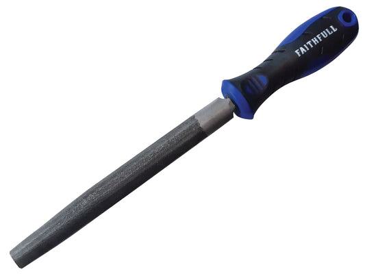 Handled Half-Round Second Cut Engineers File 150mm (6in)                        