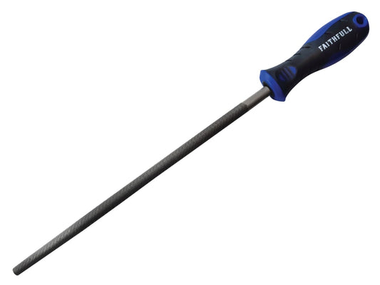 Handled Round Second Cut Engineers File 250mm (10in)                            