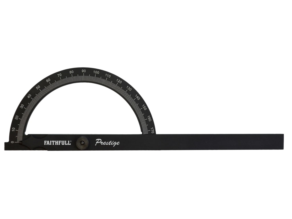 Prestige Angle Gauge Black Aluminium 150 x 270mm                                