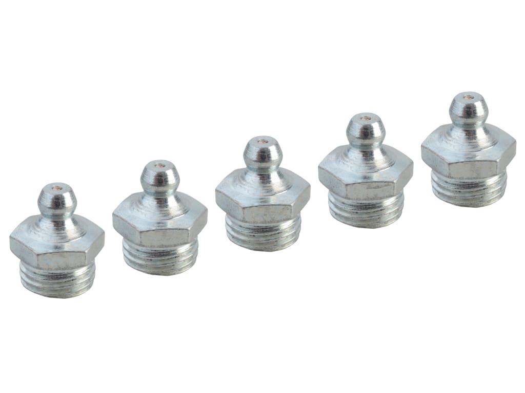 Grease Nipple Straight 1/4in BSP (Pack 5)                                       