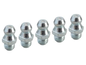Grease Nipple Straight 1/4in UNF (Pack 5)                                       