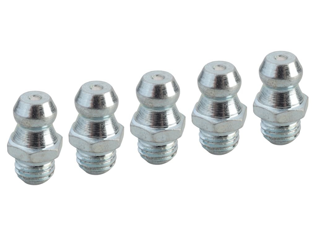 Grease Nipple Straight 1/4in UNF (Pack 5)                                       