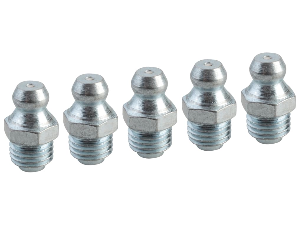 Grease Nipple Straight M8 x 1.0 (Pack 5)                                        