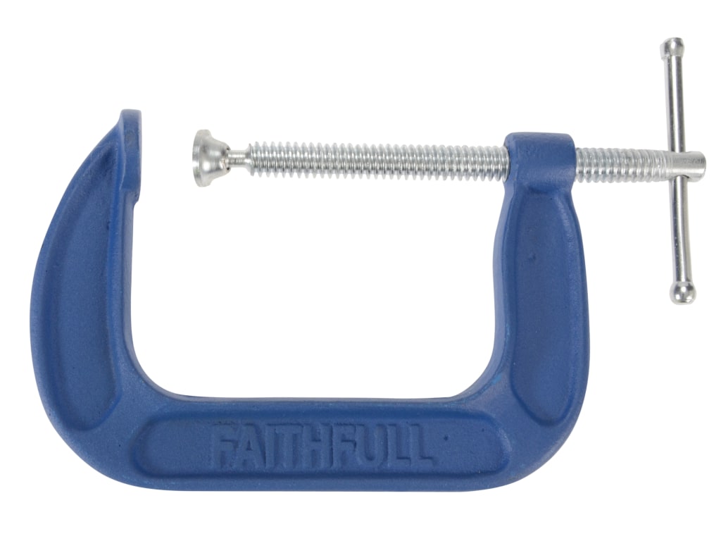 Medium-Duty G-Clamp 100mm (4in)                                                 
