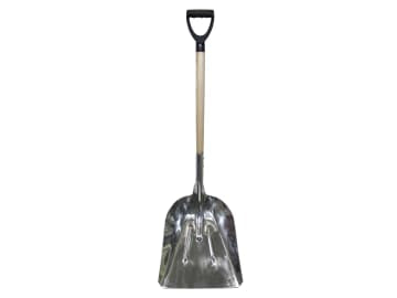 Aluminium Grain Shovel Wood Handle                                              