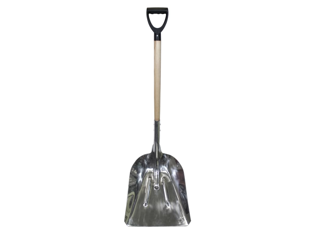 Aluminium Grain Shovel Wood Handle                                              
